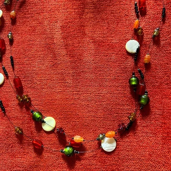 Chicos Multicolor Beaded Necklace - Picture 2 of 9
